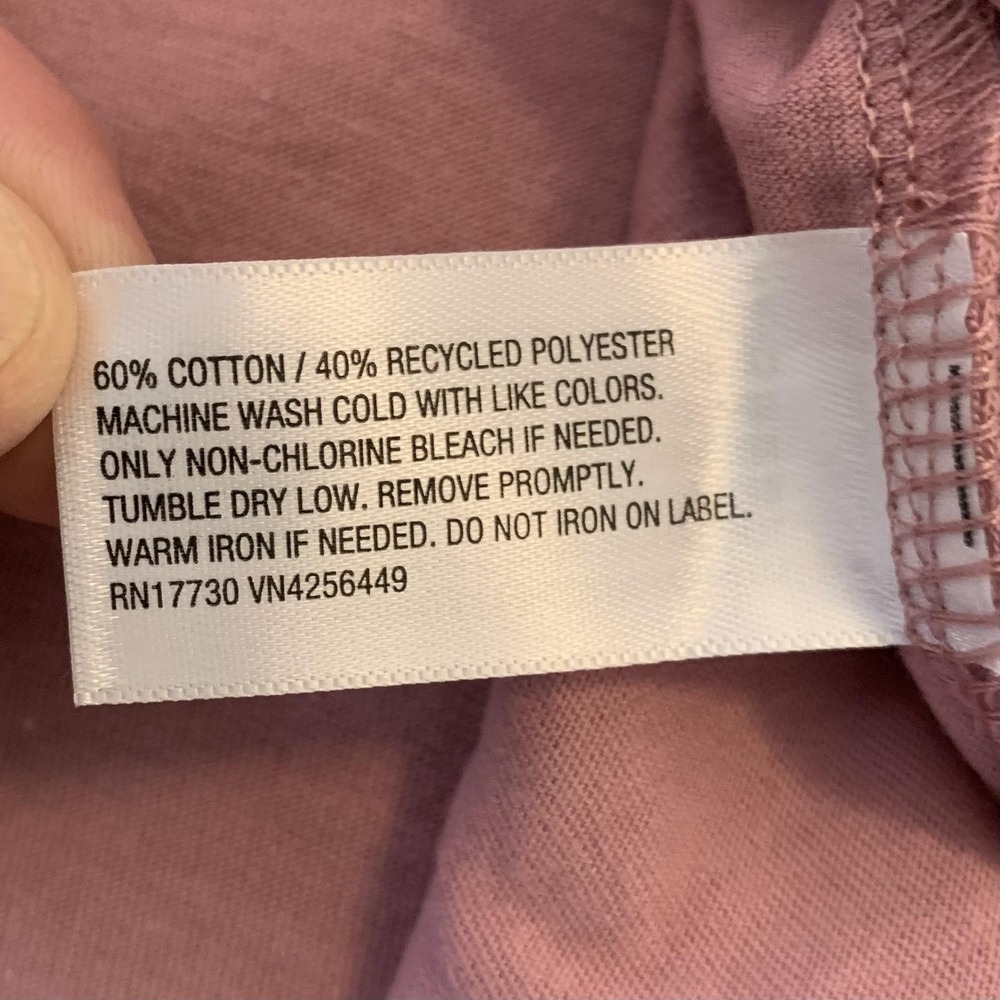 Goodfellow Shirt Mens 4XL Old Rose Every Wear Tee Pink Short Sleeve Casual Soft‎ - Picture 4 of 8